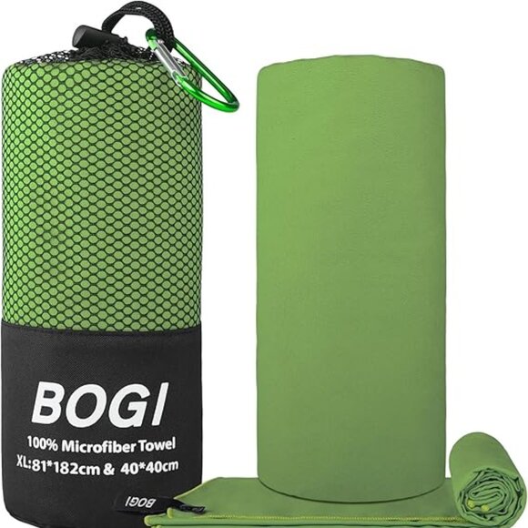 BOGI Microfiber Travel Sports Towel - Picture 1 of 8
